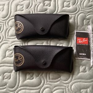 2 Ray Ban cases